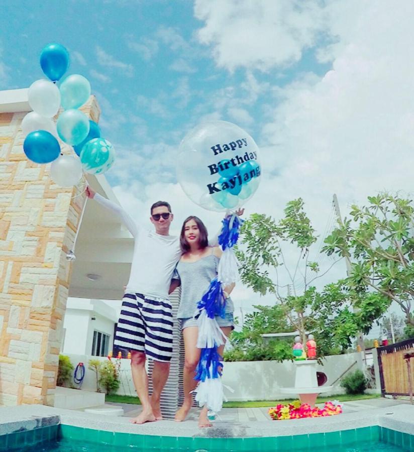 Rocky Party Pool Villa Huahin 3 Bedrooom With Bbq & Karaoke Eksteriør billede