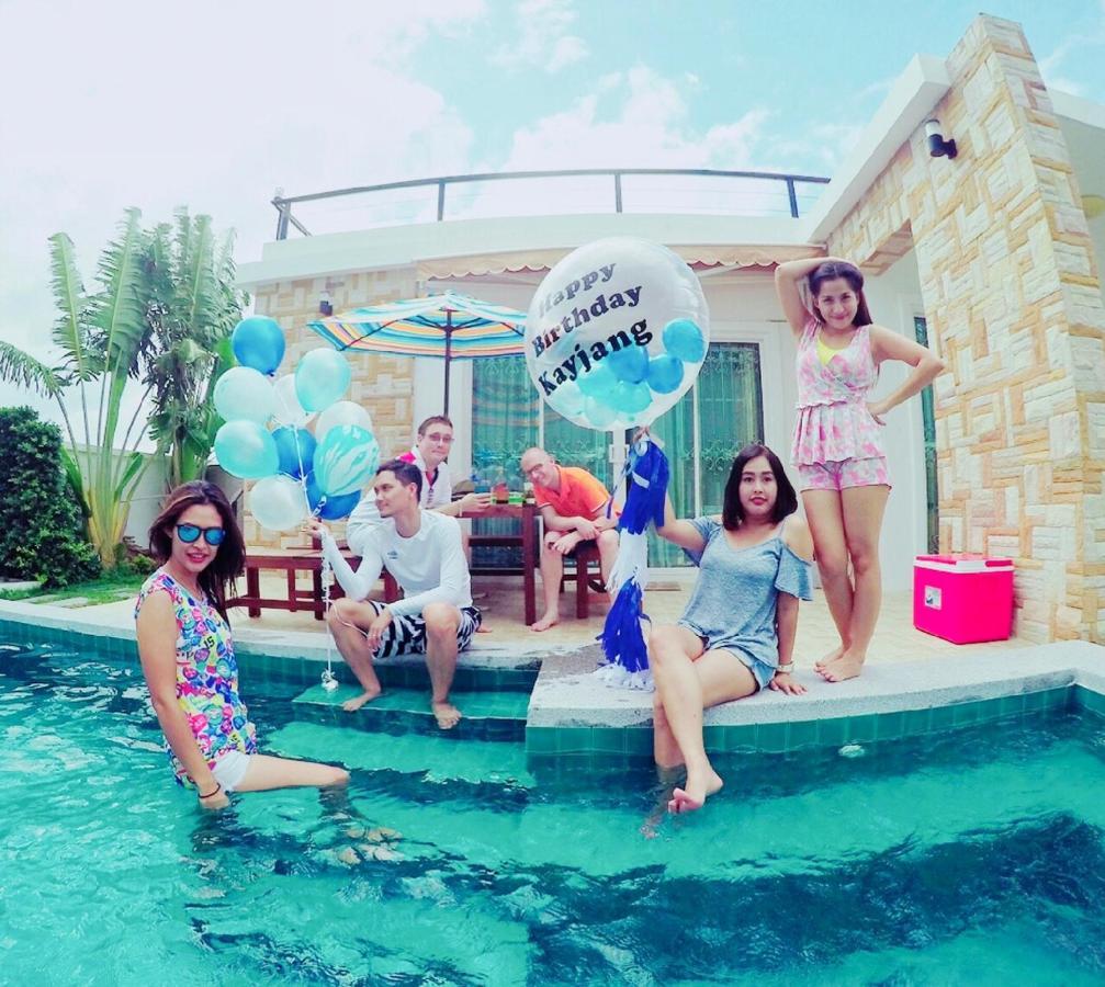 Rocky Party Pool Villa Huahin 3 Bedrooom With Bbq & Karaoke Eksteriør billede